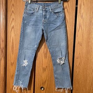 Levi’s Distressed Jeans